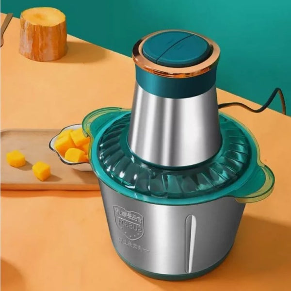 3L Electric Meat Grinder Mincer Mixer Home Blender Mini Food Chopper Processor